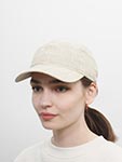 Бейсболка STETSON арт. 7713101 BASEBALL CAP LINEN (бежевый)